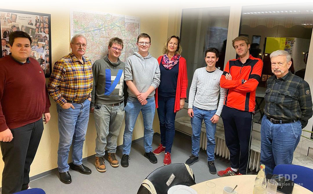 Julis zu Gast in der Fraktion