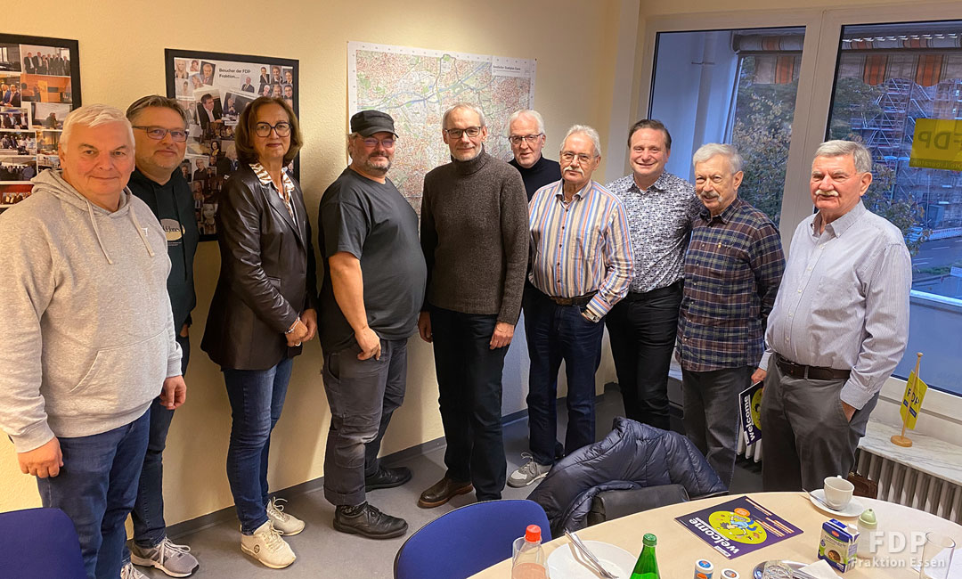 DEHOGA Nordrhein zu Gast in der FDP-Fraktion